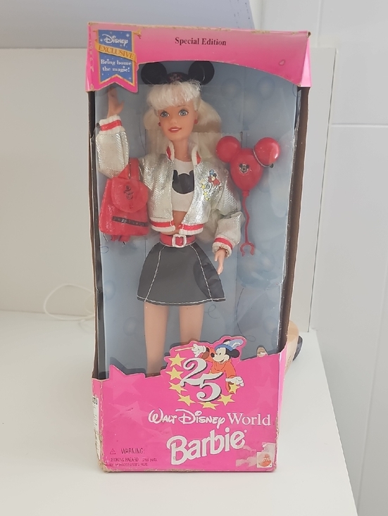 Barbie Other - 25th Anniversary Walt Disney Barbie** Never Out Of Box!!**